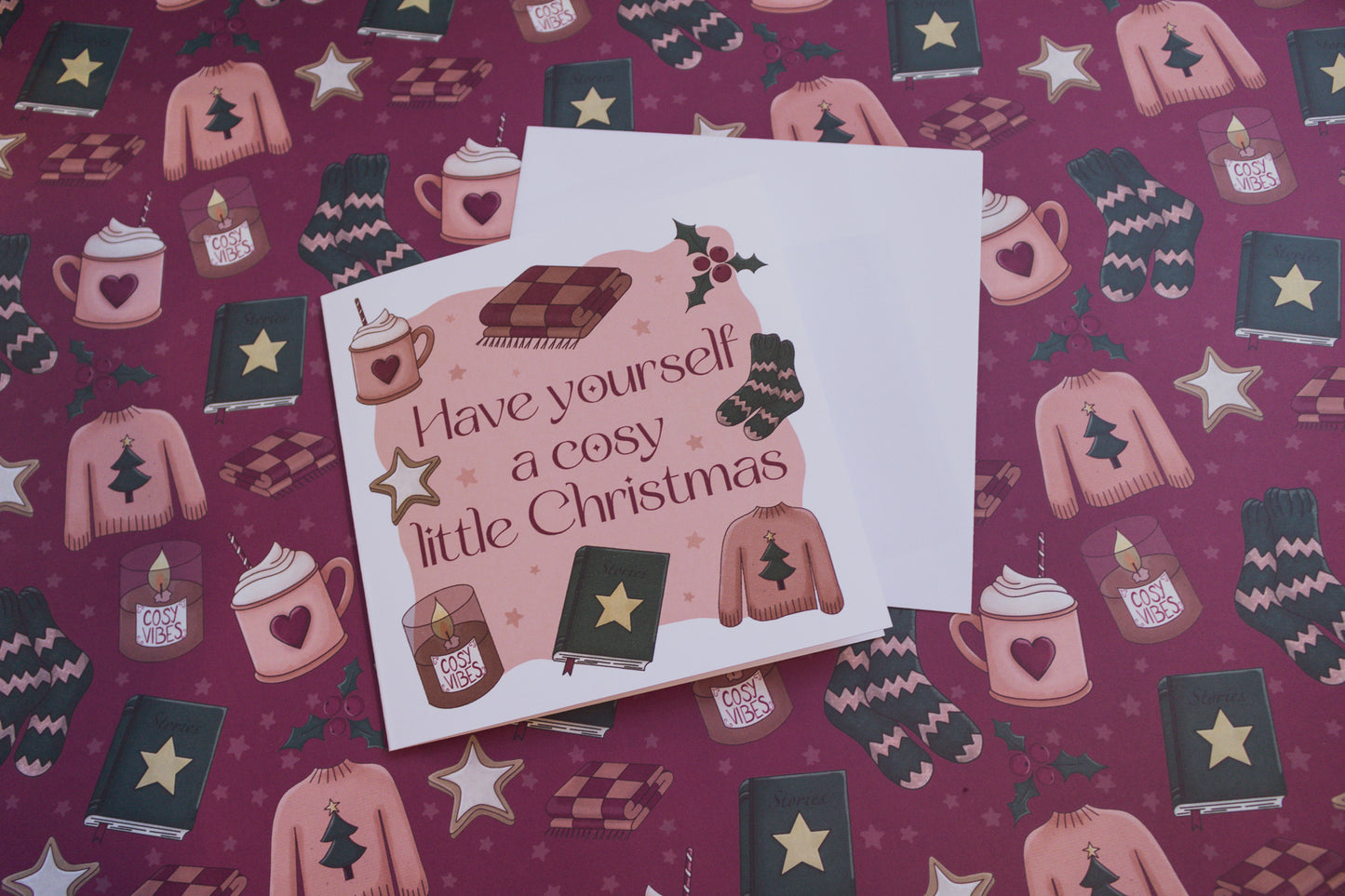 Greeting Card: Have yourself a cosy little Christmas