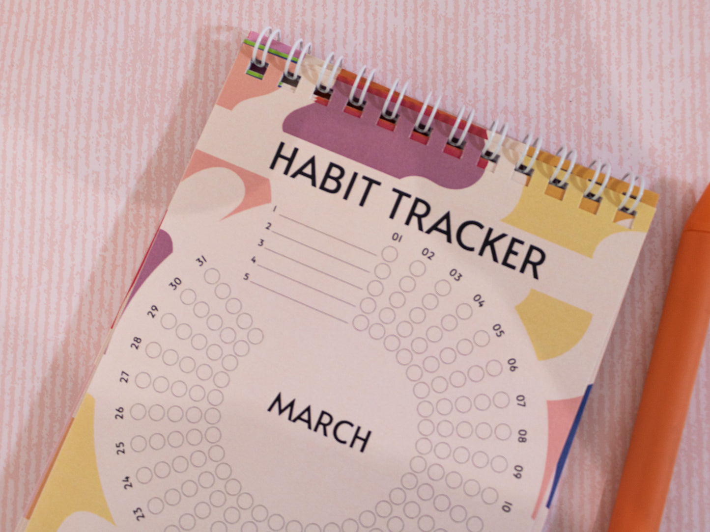 A6 Mini Desk Habit Tracker