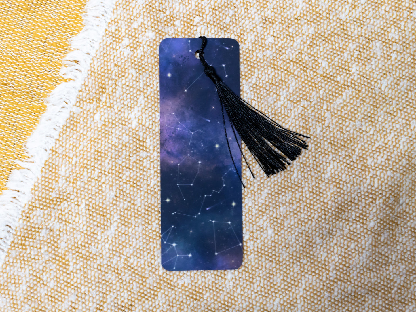 Cosmic Bookmark with Tassel