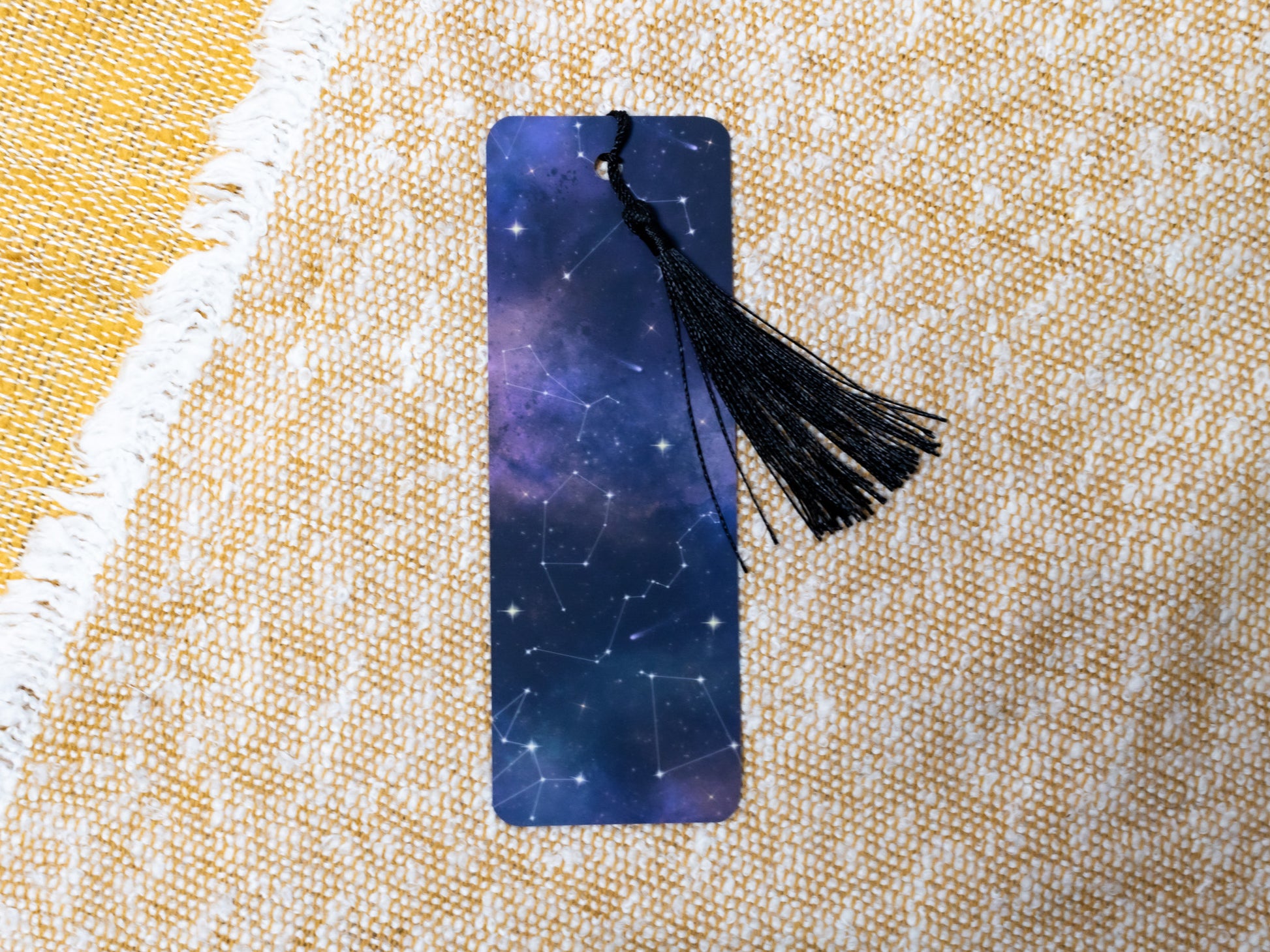 Cosmic Bookmark with Tassel