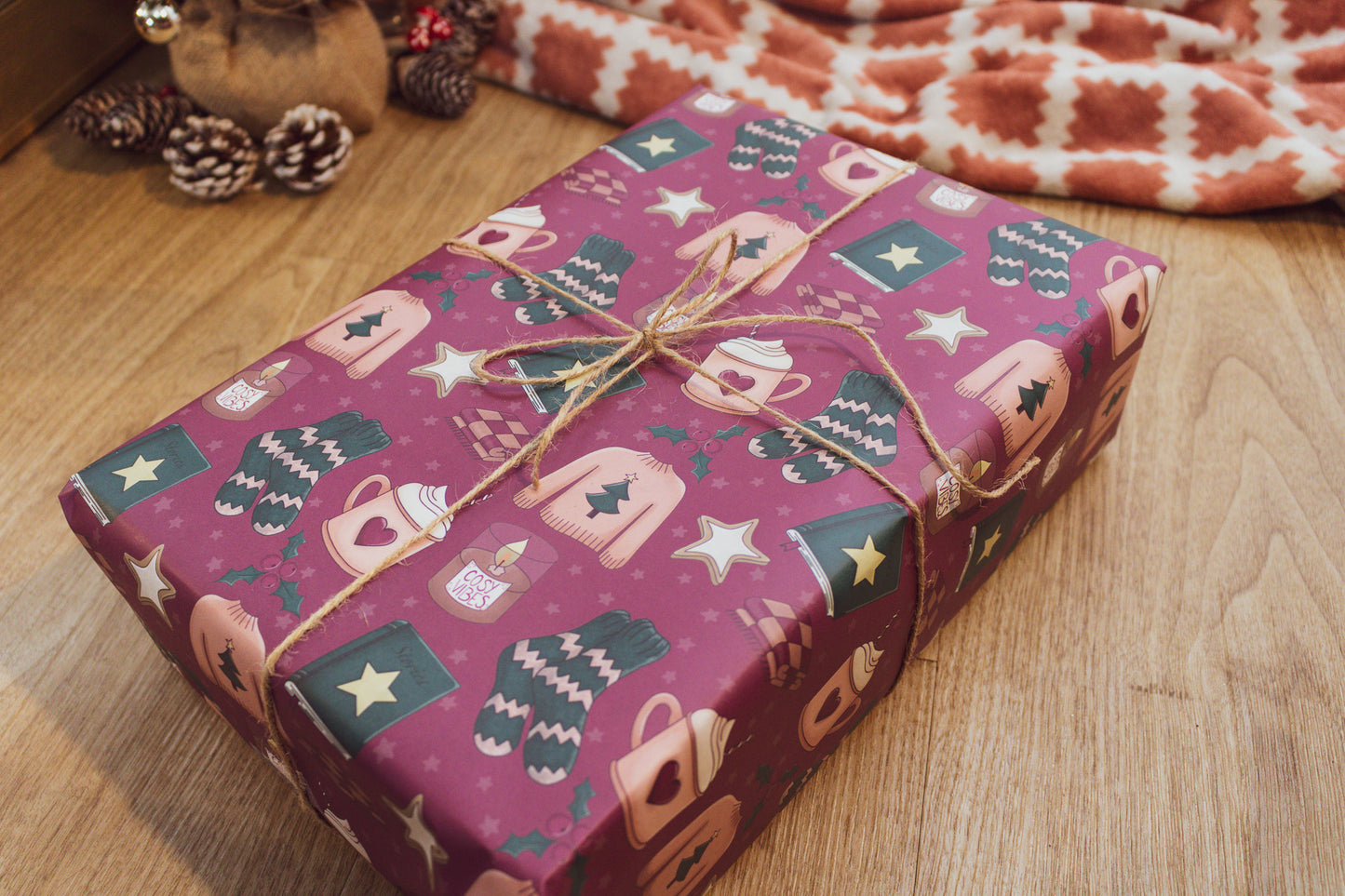 Wrapping Paper: Cosy Winter Design