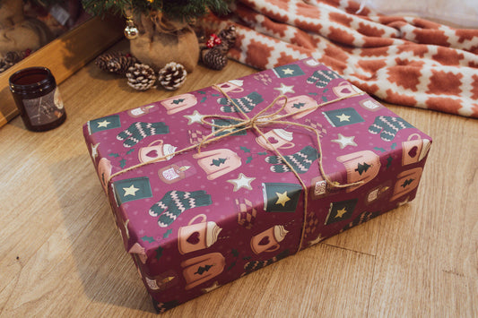 Wrapping Paper: Cosy Winter Design