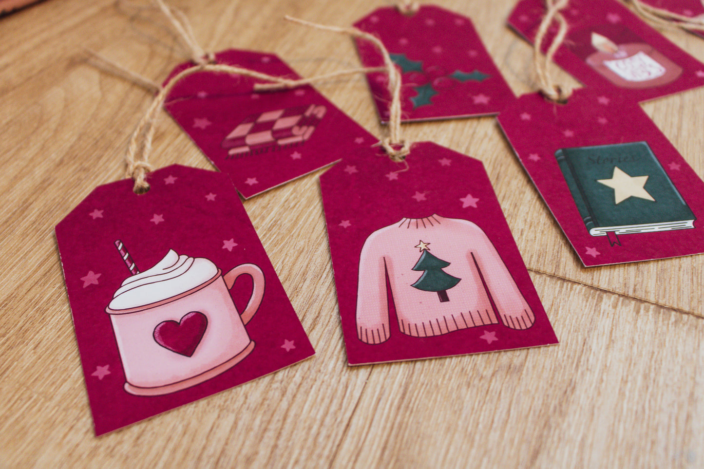 Gift Tags: Cosy Winter - Pack of 8