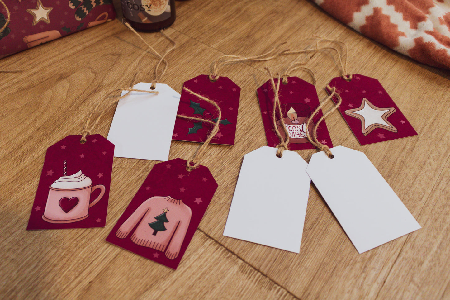 Gift Tags: Cosy Winter - Pack of 8