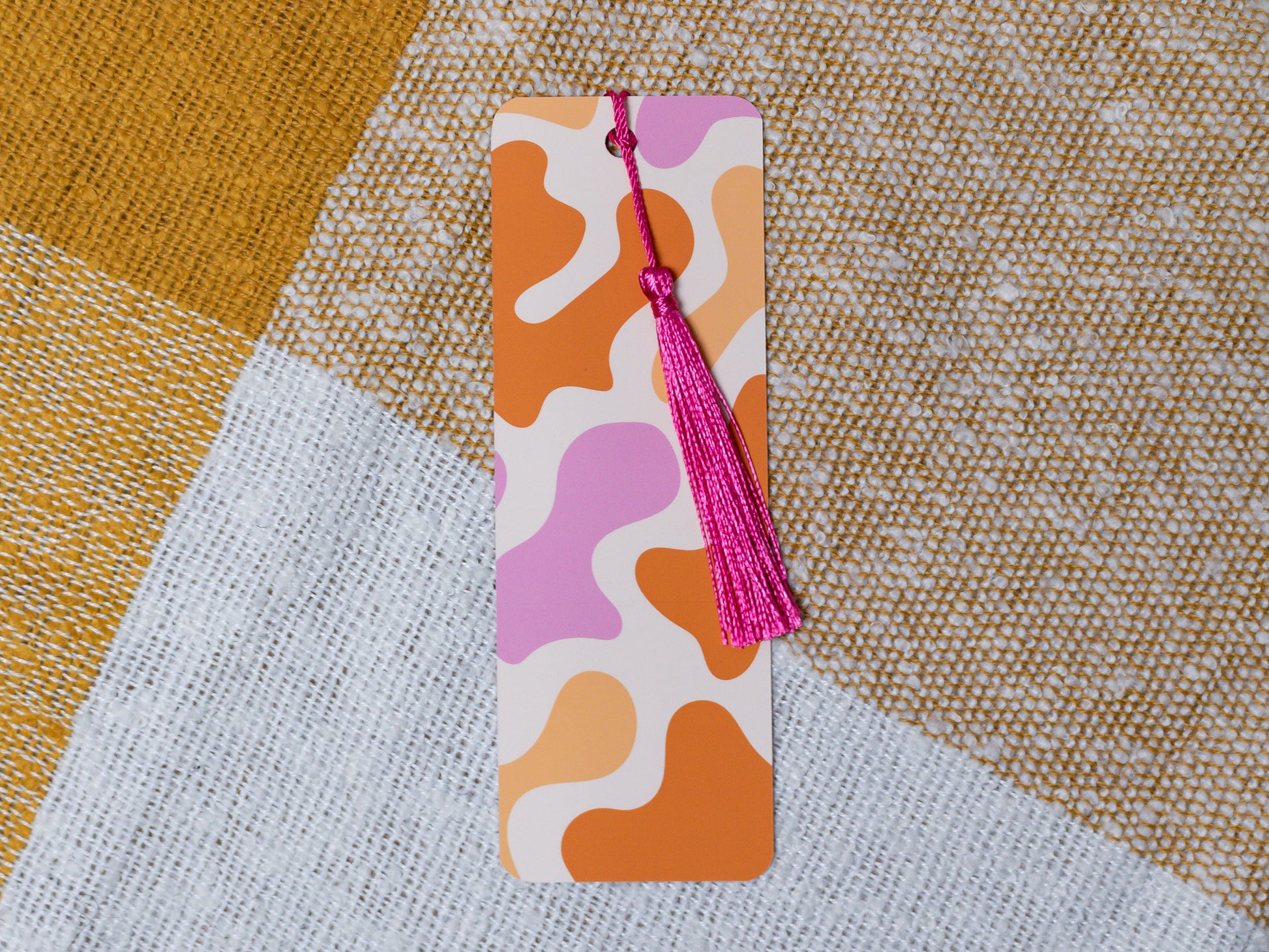 Abstract Bookmark with Tassel