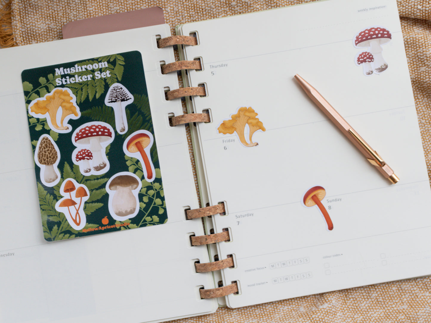 Sticker Sheet - Mushroom