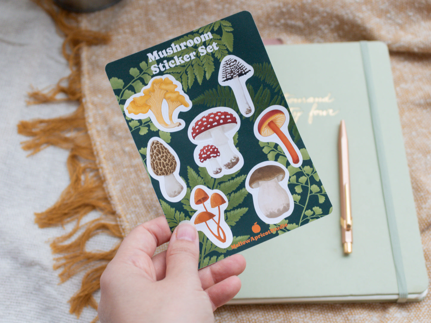 Sticker Sheet - Mushroom