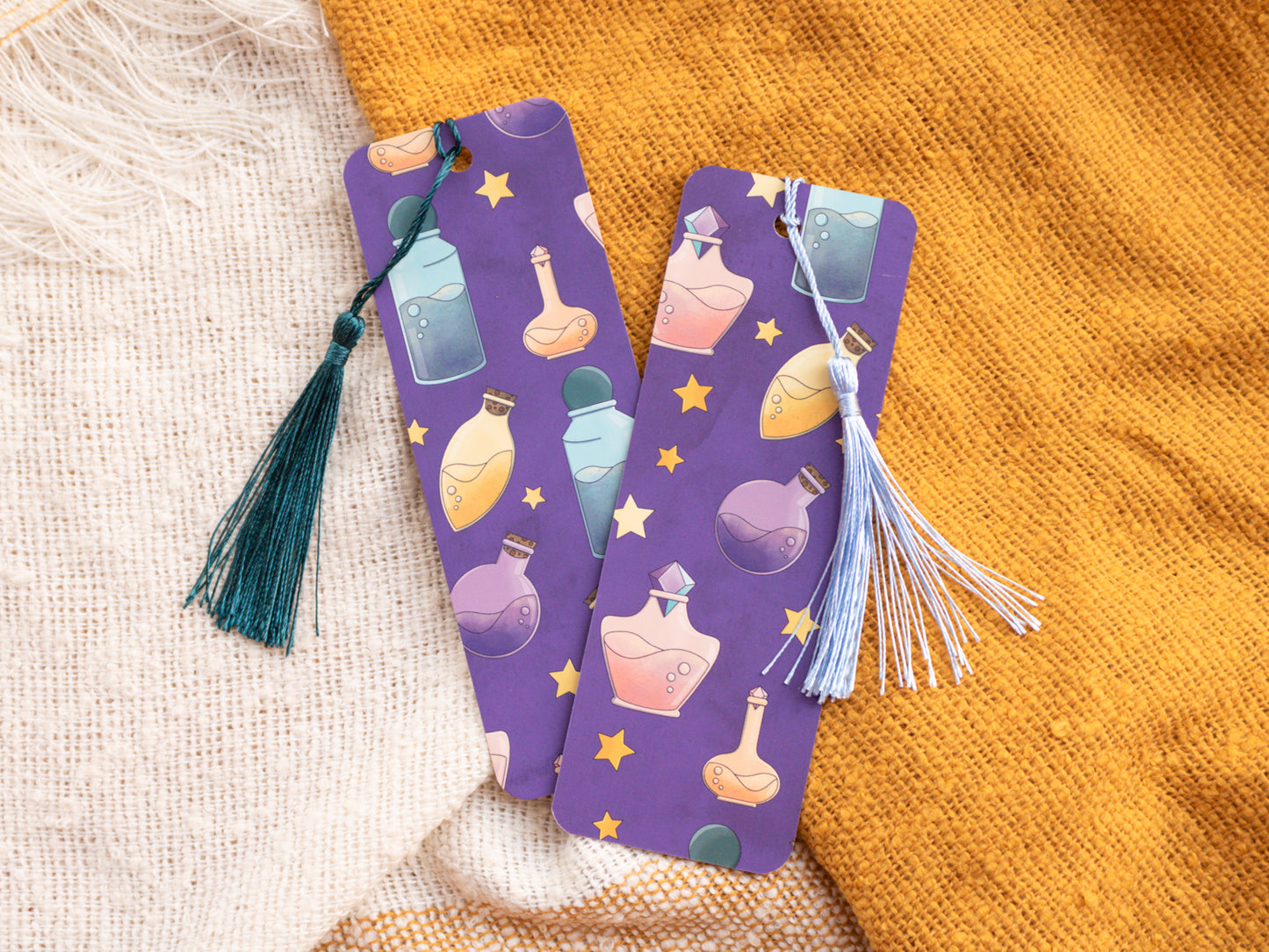 Magic Potion Bookmark with Tassel